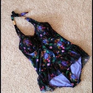 Floral Swim Suit